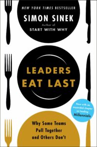 Portada libro "Leaders eat last"