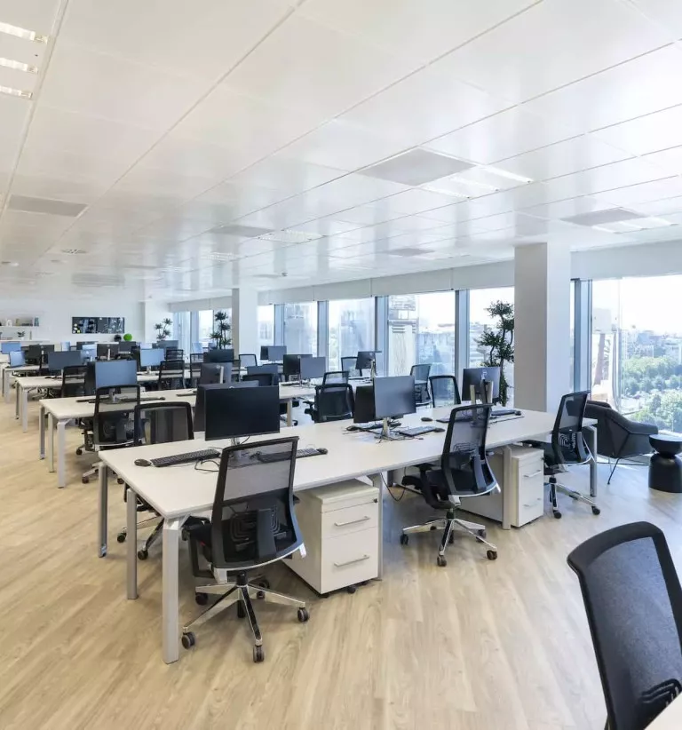 Oficinas corporativas de la empresa tecnológica
