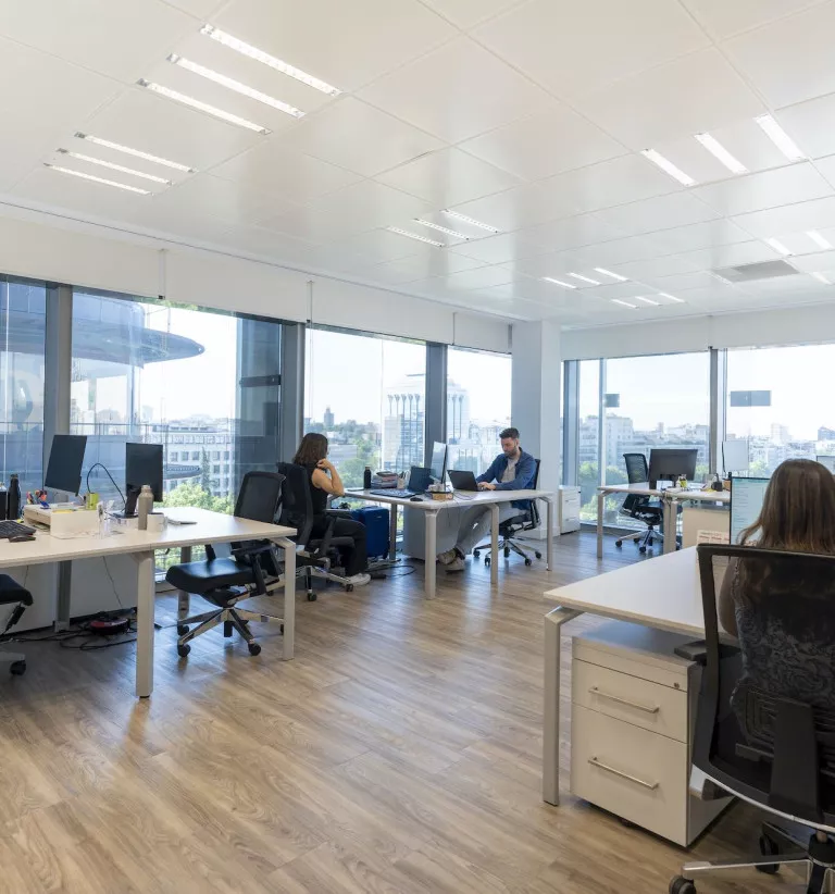 Oficinas personalizadas privadas con vistas