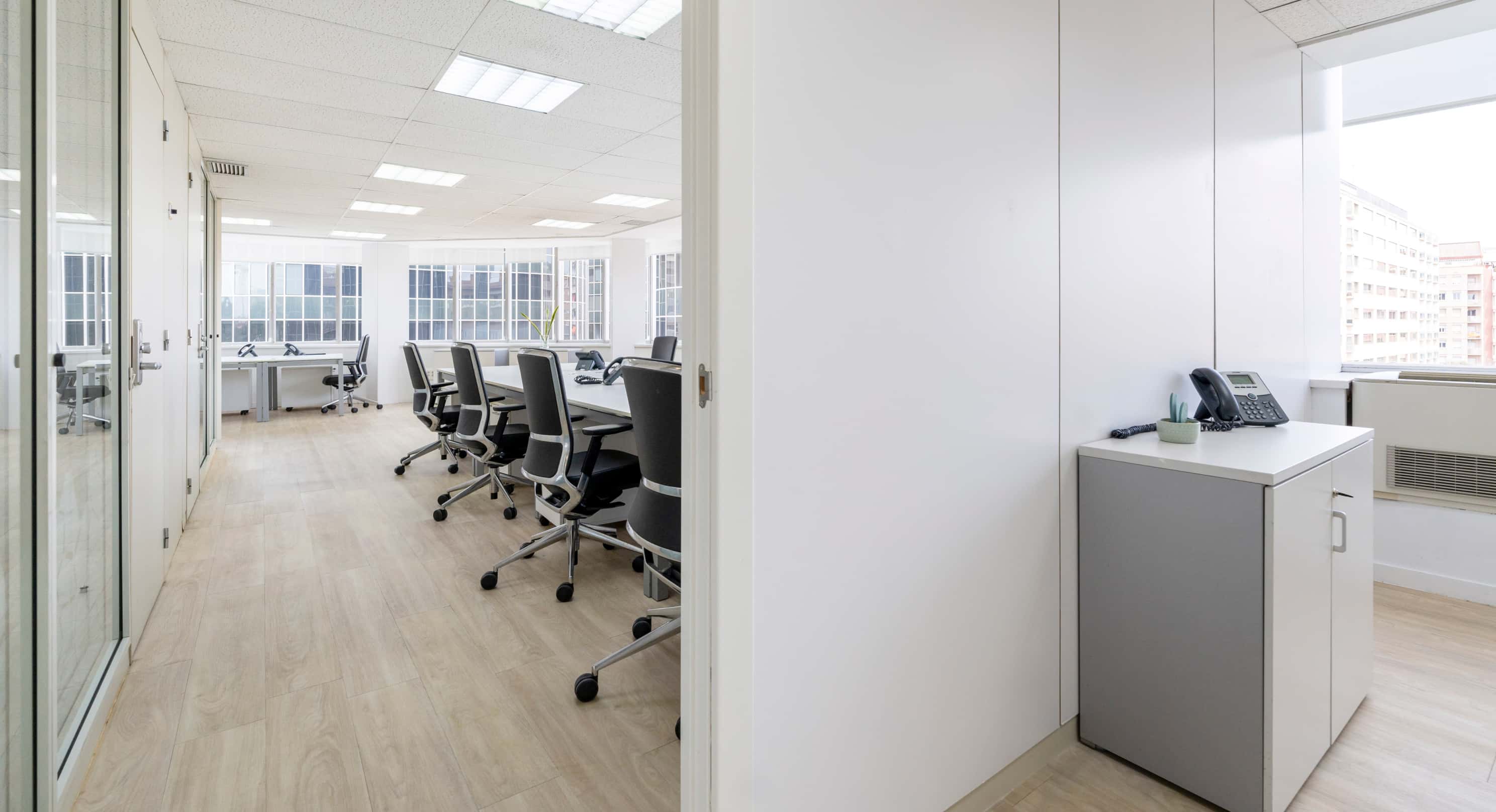 Coworking con Alquiler de oficinas para empresas