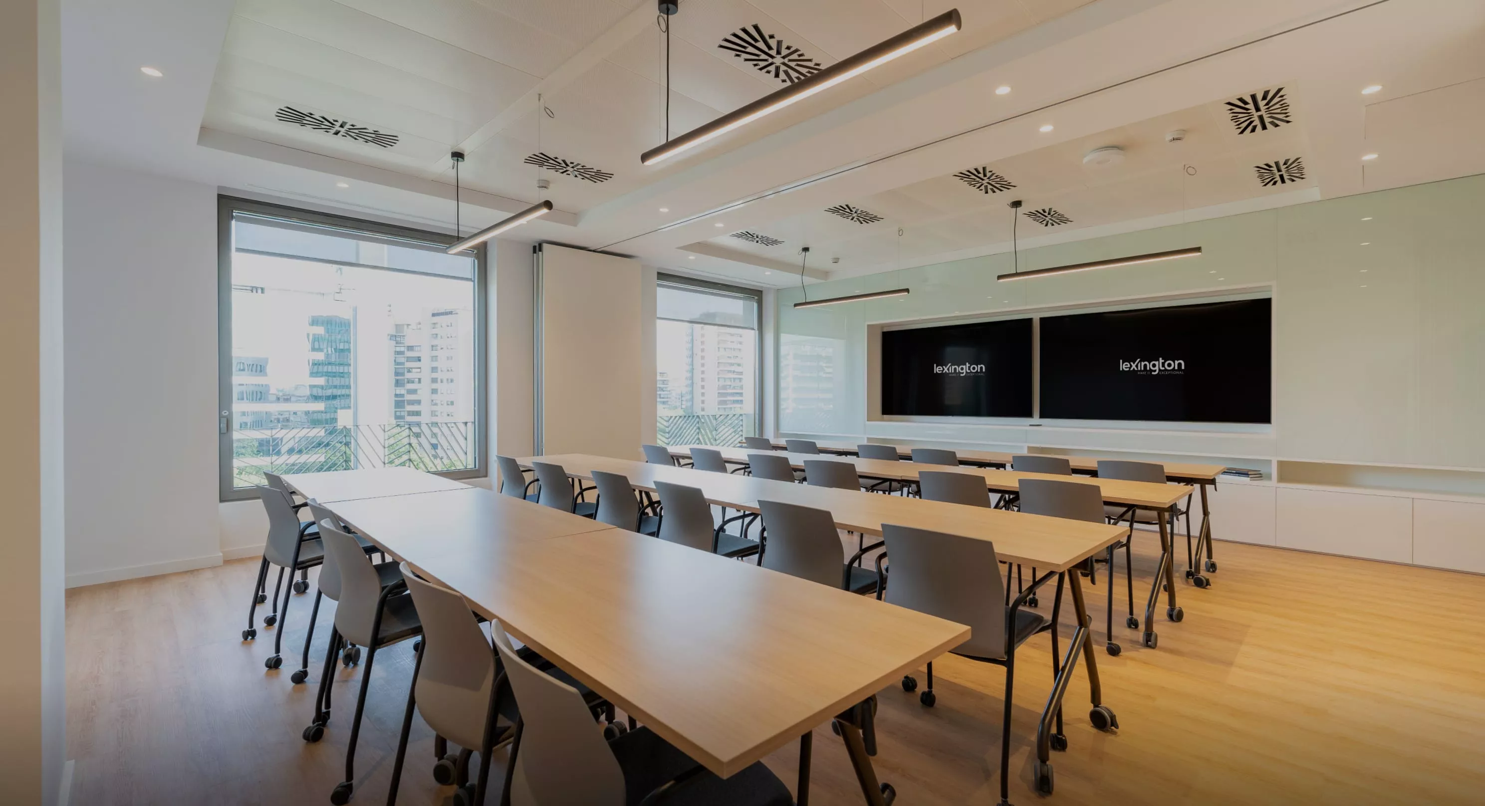 Alquiler de salas flexibles para formaciones y cursos