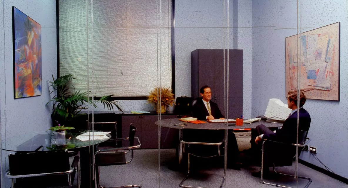 Oficines del carrer Ourense de 1990