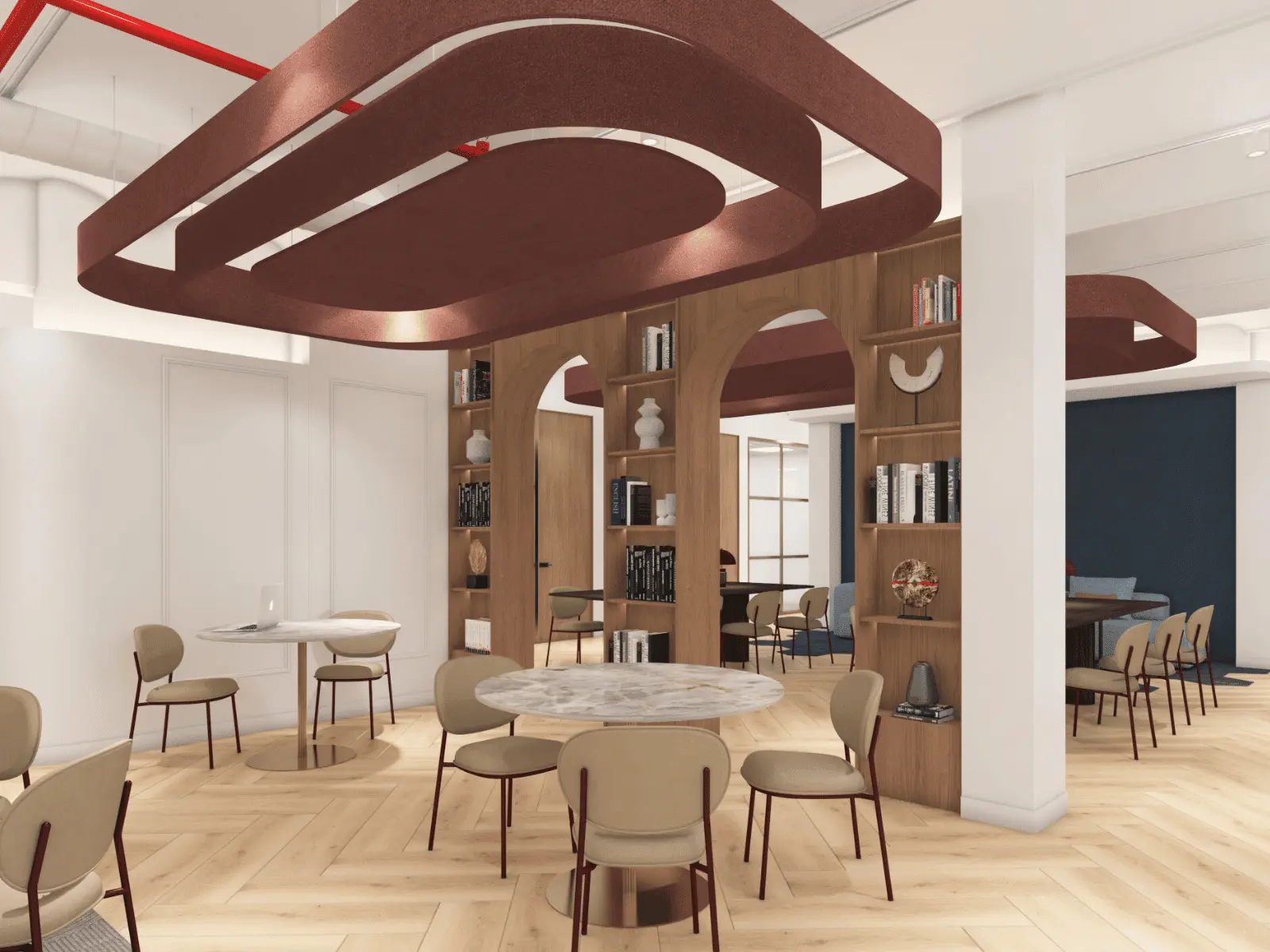 Zonas de trabajo compartidas en Paseo de Gracia