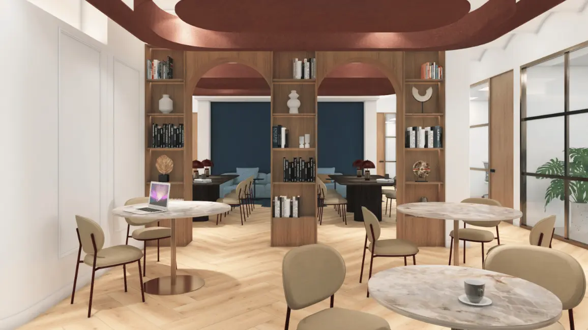 Zonas de trabajo compartidas en el Paseo de Gracia, Eixample